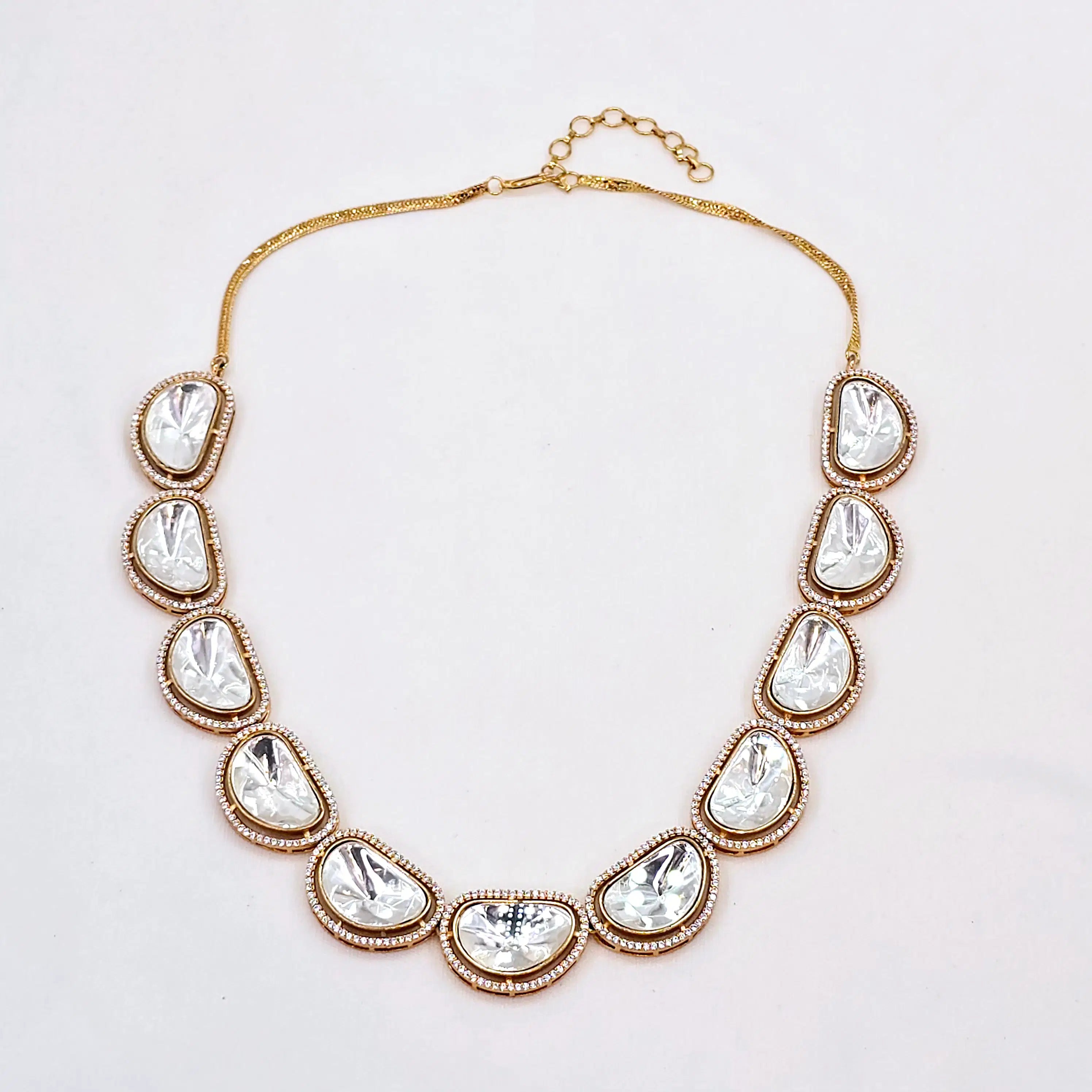 The Alice Rosegold A.D necklace