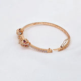 The Shanaya Rosegold A.D Bracelet