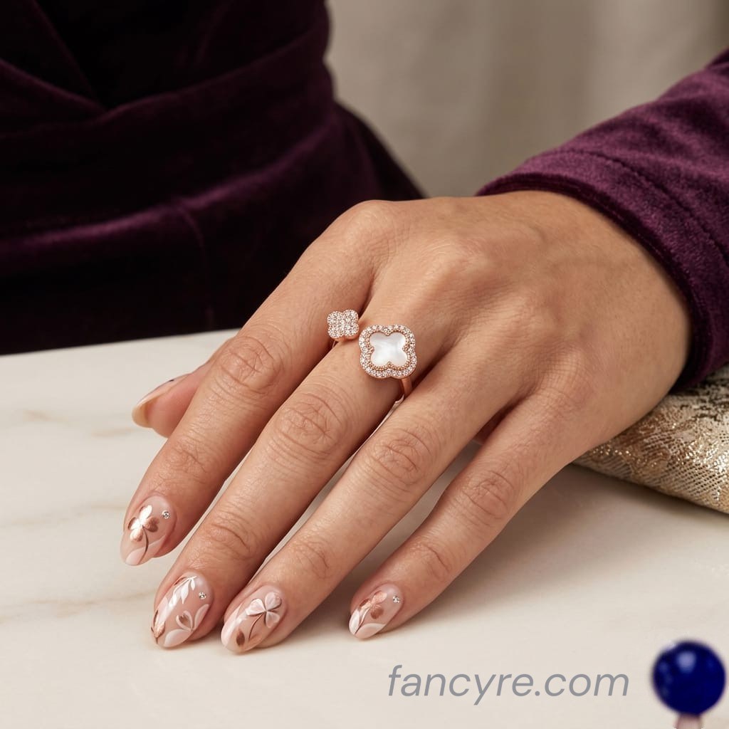 The Bria Rosegold A.D Ring