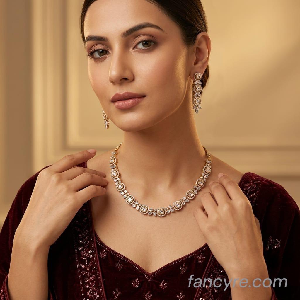 The Shelby Yellowgold A.D Necklace