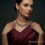 The Yazmin Blackgold A.D Necklace