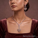The Danica Rosegold A.D Necklace
