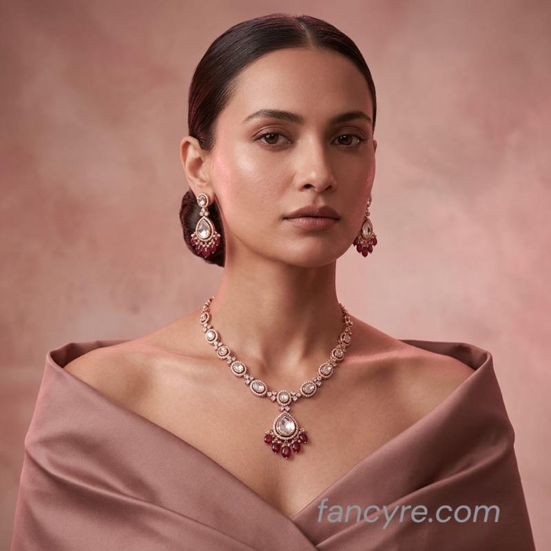 The Hansa Kundan Necklace
