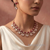 The Anwen Rosegold A.D Necklace