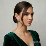 The Nissi Whitegold A.D Earring