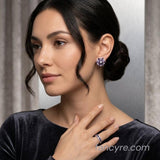 The Yasti Whitegold A.D Earring