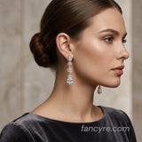 The Niveka Rosegold A.D Earring