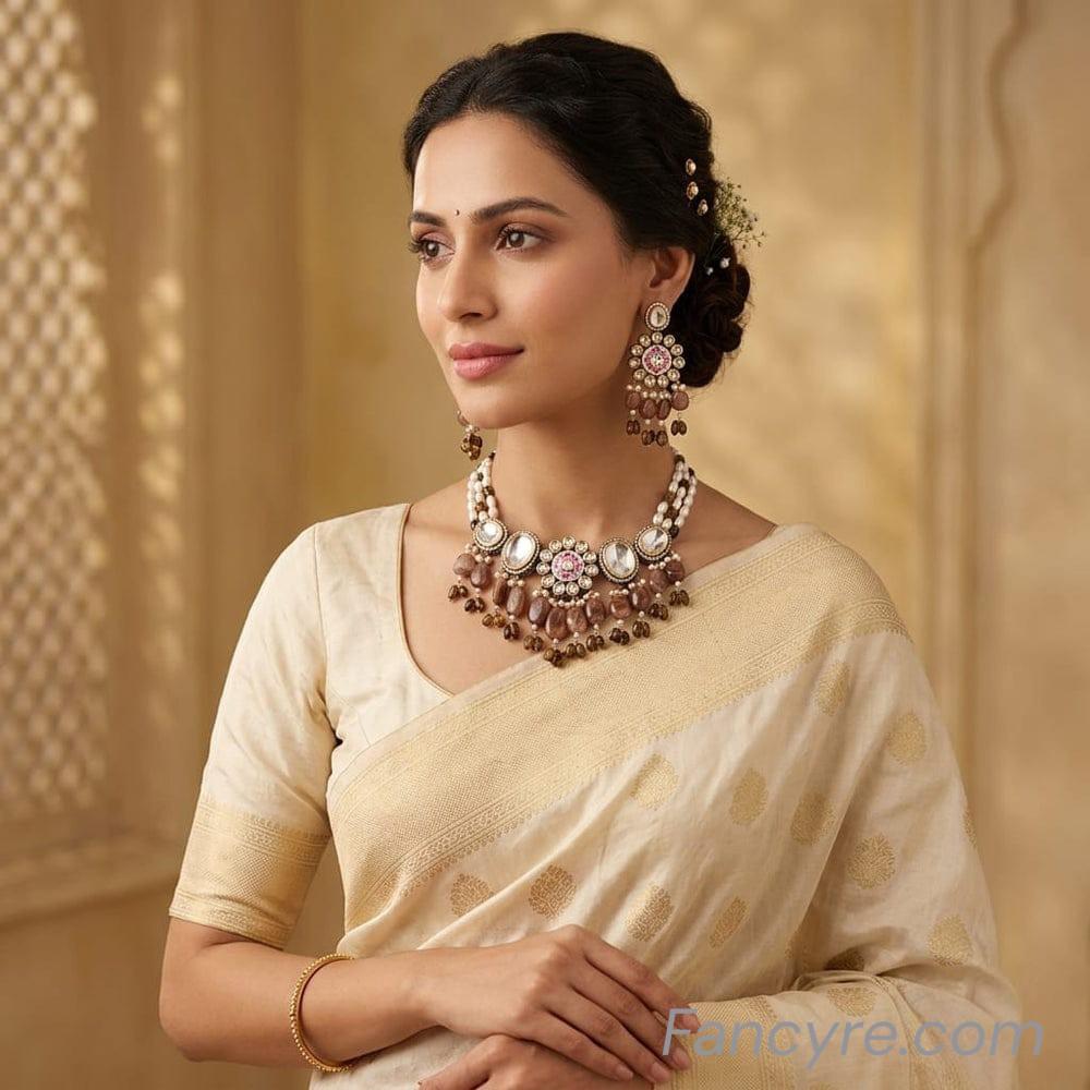 The Jemi Kundan Necklace