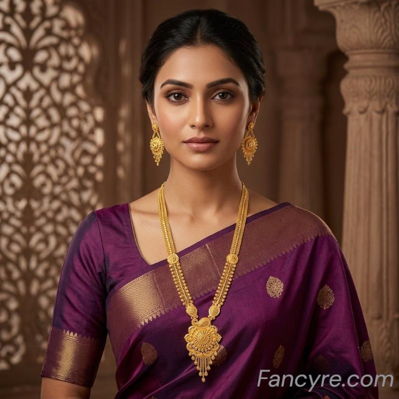 The Kusum Goldforming Long Necklace