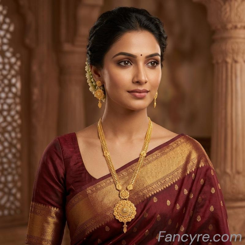 The Vedika Goldforming Long Necklace