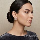 The Livy Rosegold A.D Earring