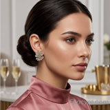 The Tarini Victorian Polish Earring