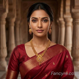 The Anushri Antique Goldforming Necklace