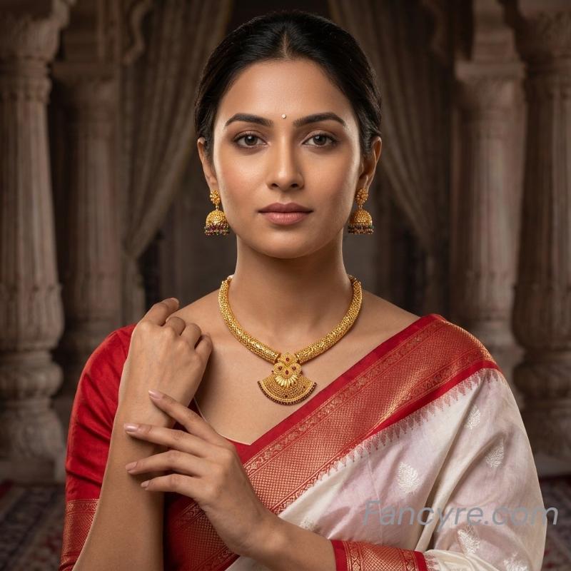The Atisha Antique Goldforming Necklace