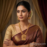 The Praniti Antique Goldforming Long Necklace