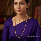 The Manjula Goldforming Long Chapalahaar