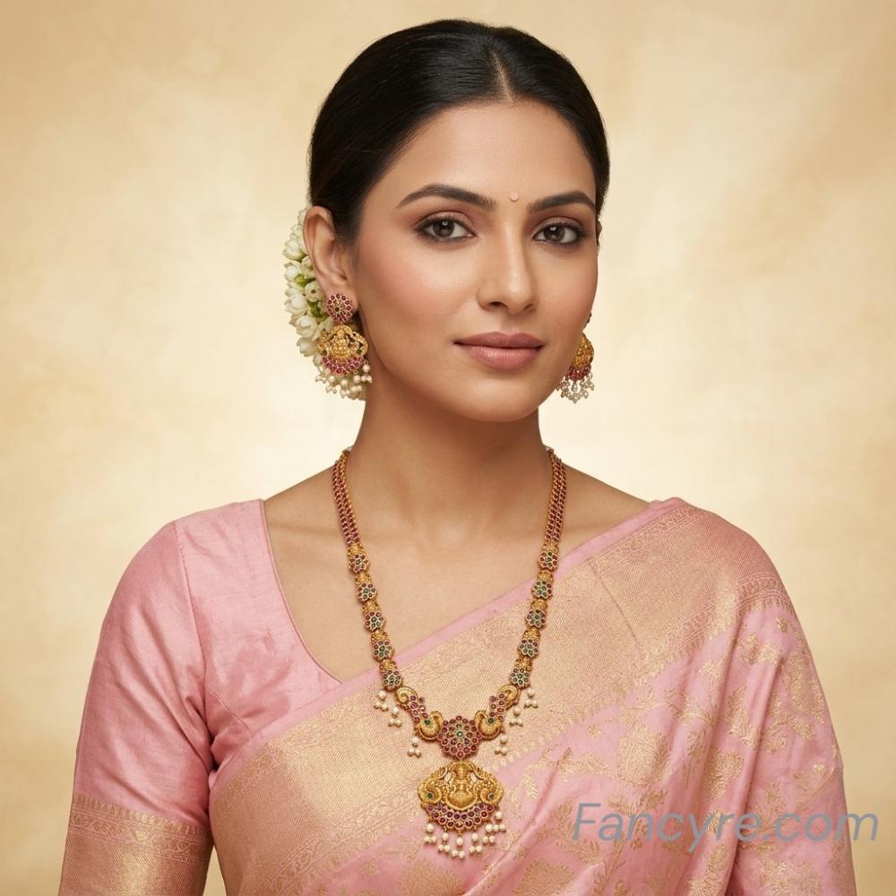The Heral Kempu Long Necklace