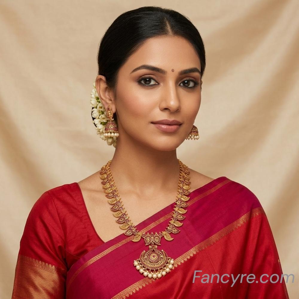 The Varnika Kempu Long Necklace