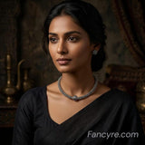 The Jodha Oxidized Necklace