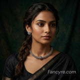 The Margot Oxidized Necklace