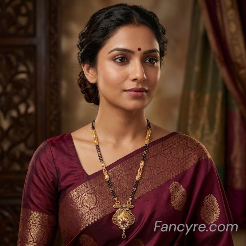 The Chitra Antique Goldforming Mangalsutra