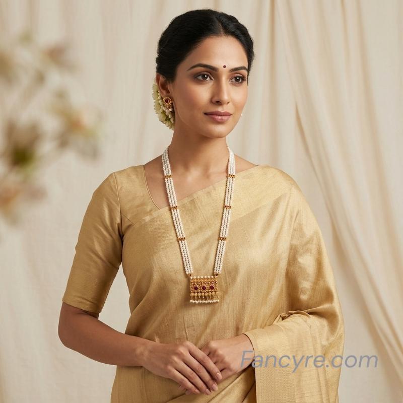 The Vimala Moti Long Necklace