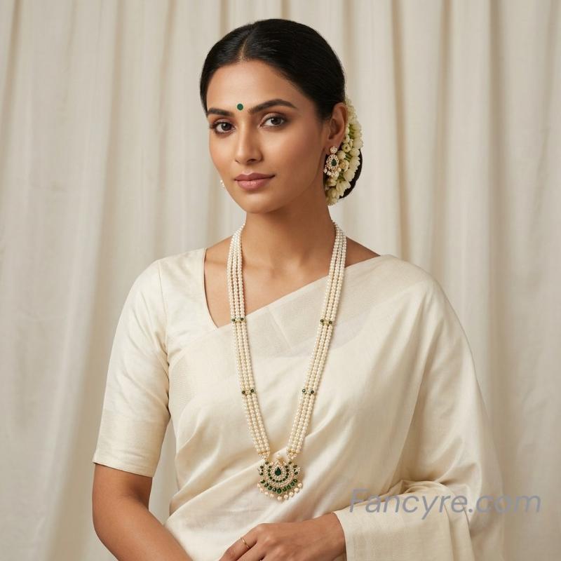 The Vibha Moti Long Necklace