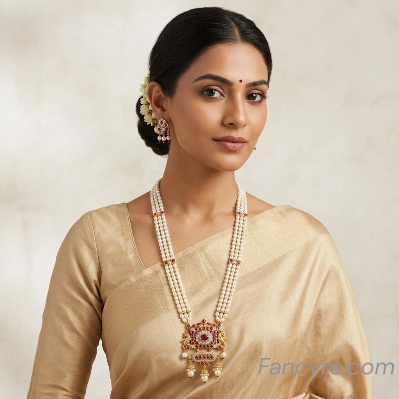 The Smira Moti Long Necklace