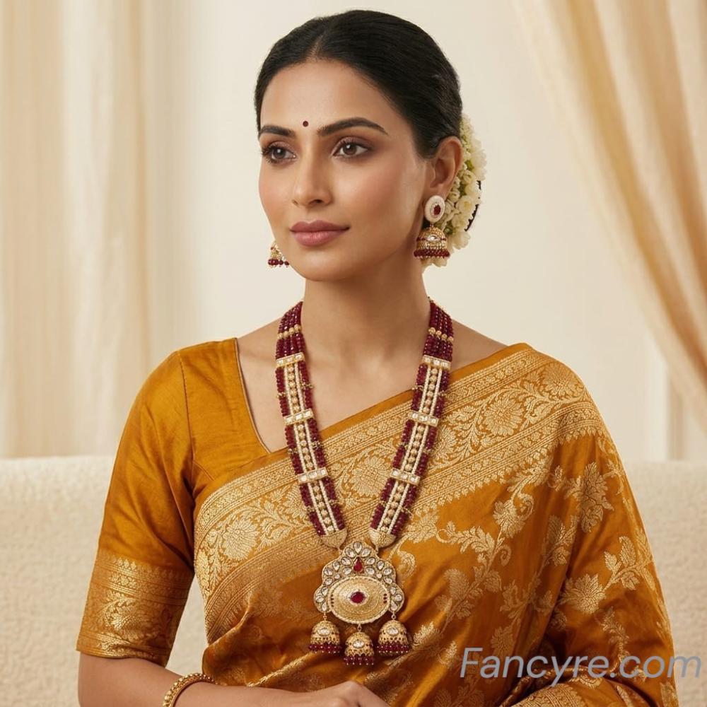The Garima Rajwadi Long Necklace