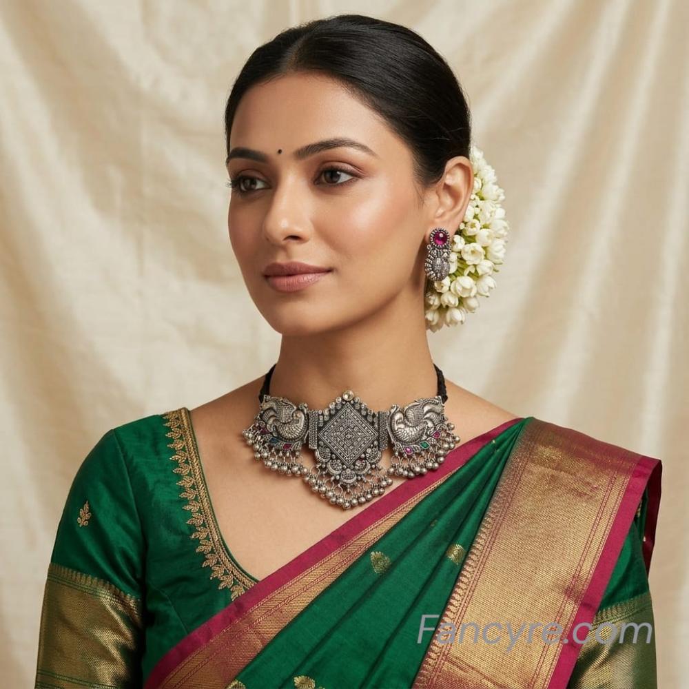 The Gia Oxidized Necklace