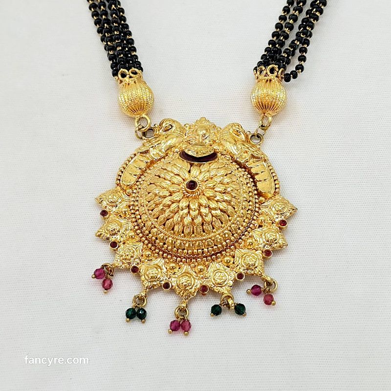 The Malti Antique Goldforming Mangalsutra
