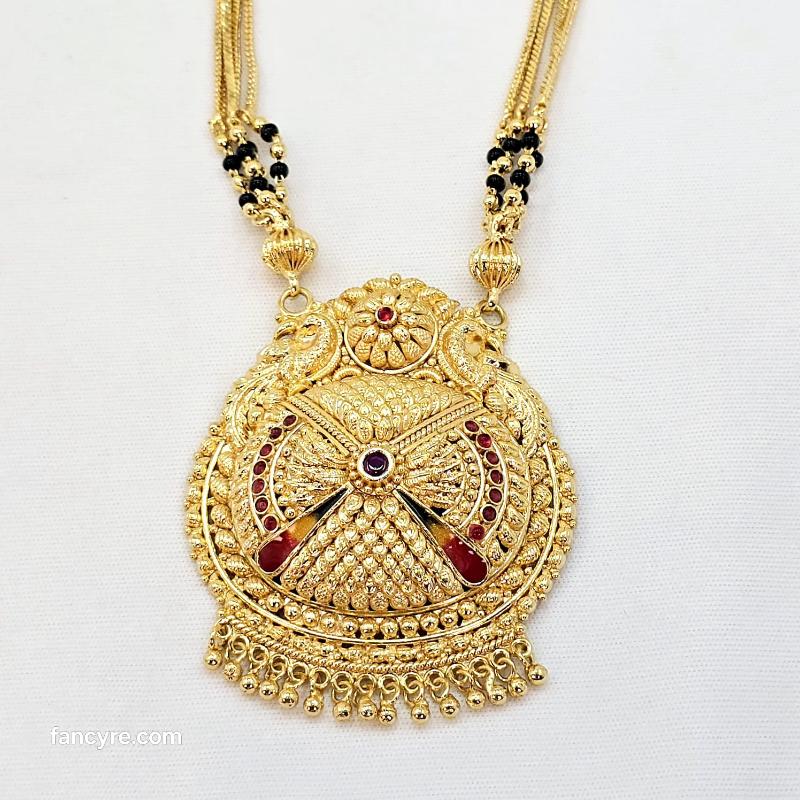 The Harshali Antique Goldforming Mangalsutra