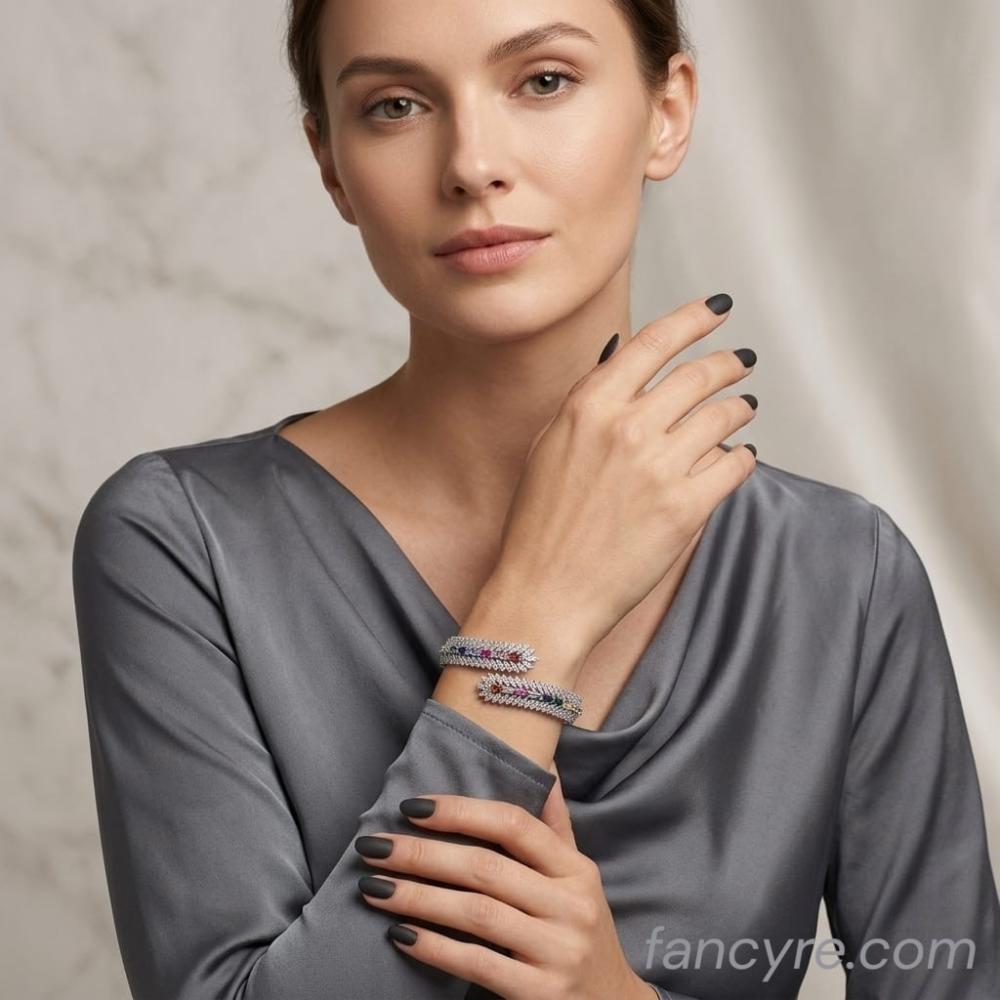 The Heidi Whitegold A.D Bracelet