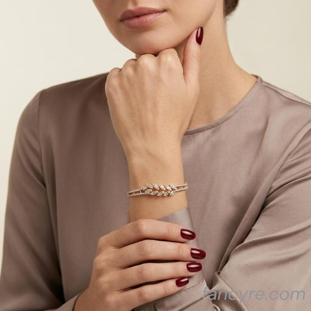 The Angela Yellowgold A.D Bracelet