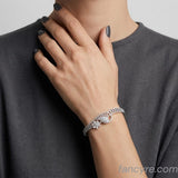 The Samira Whitegold A.D Bracelet