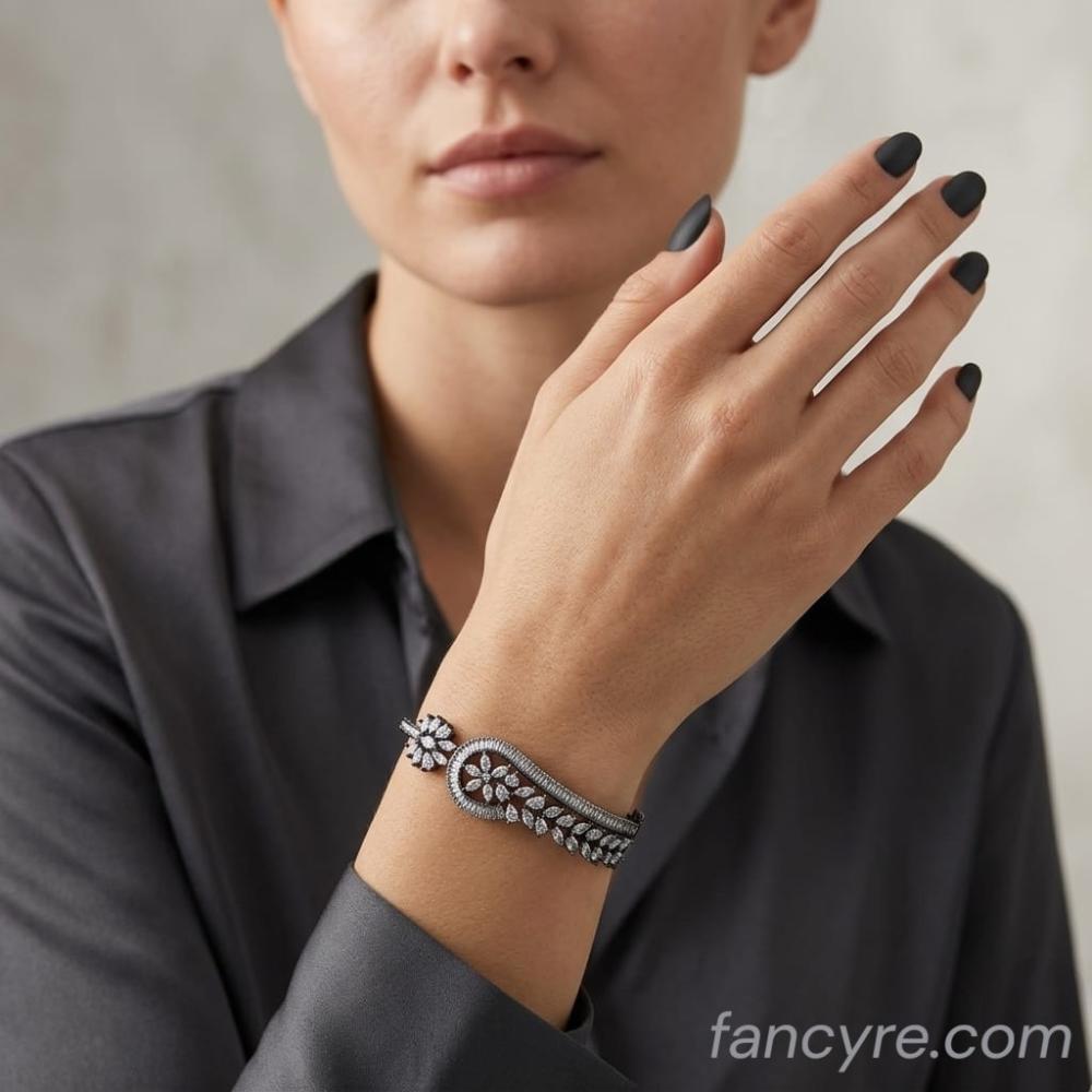 The Teagan Blackgold A.D Bracelet