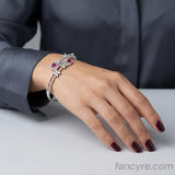 The Mylah Whitegold A.D Bracelet