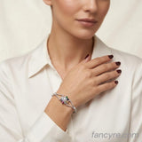 The Everlee Whitegold A.D Bracelet