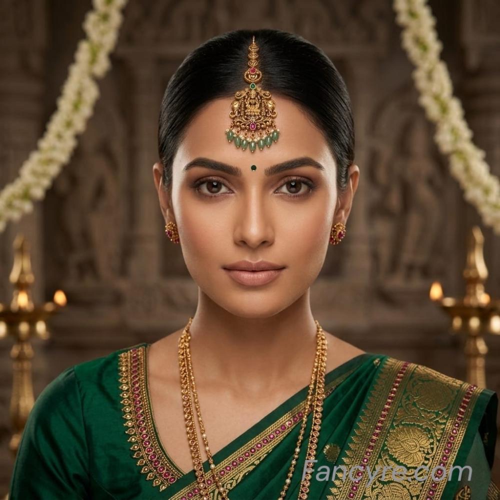The Minakshi Kempu Bindi