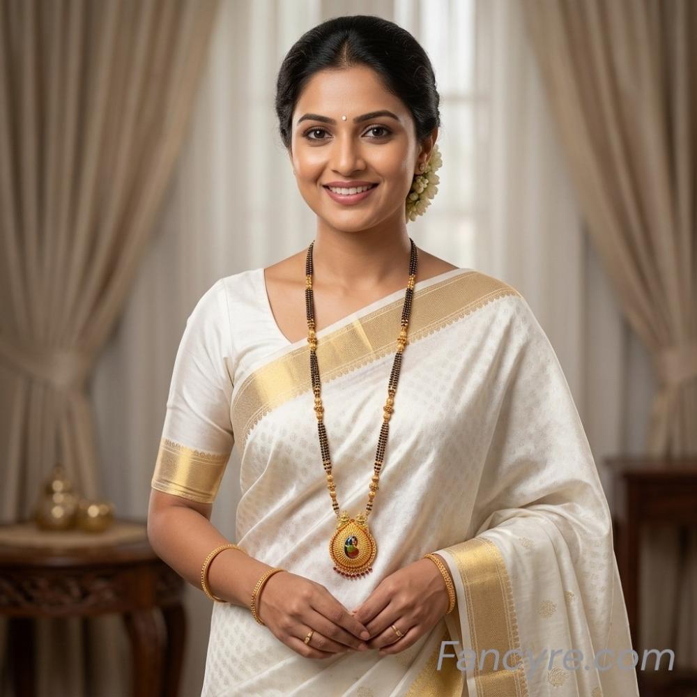 The Ulka Antique Goldforming Mangalsutra
