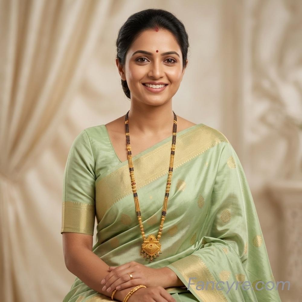 The Anshi Antique Goldforming Mangalsutra