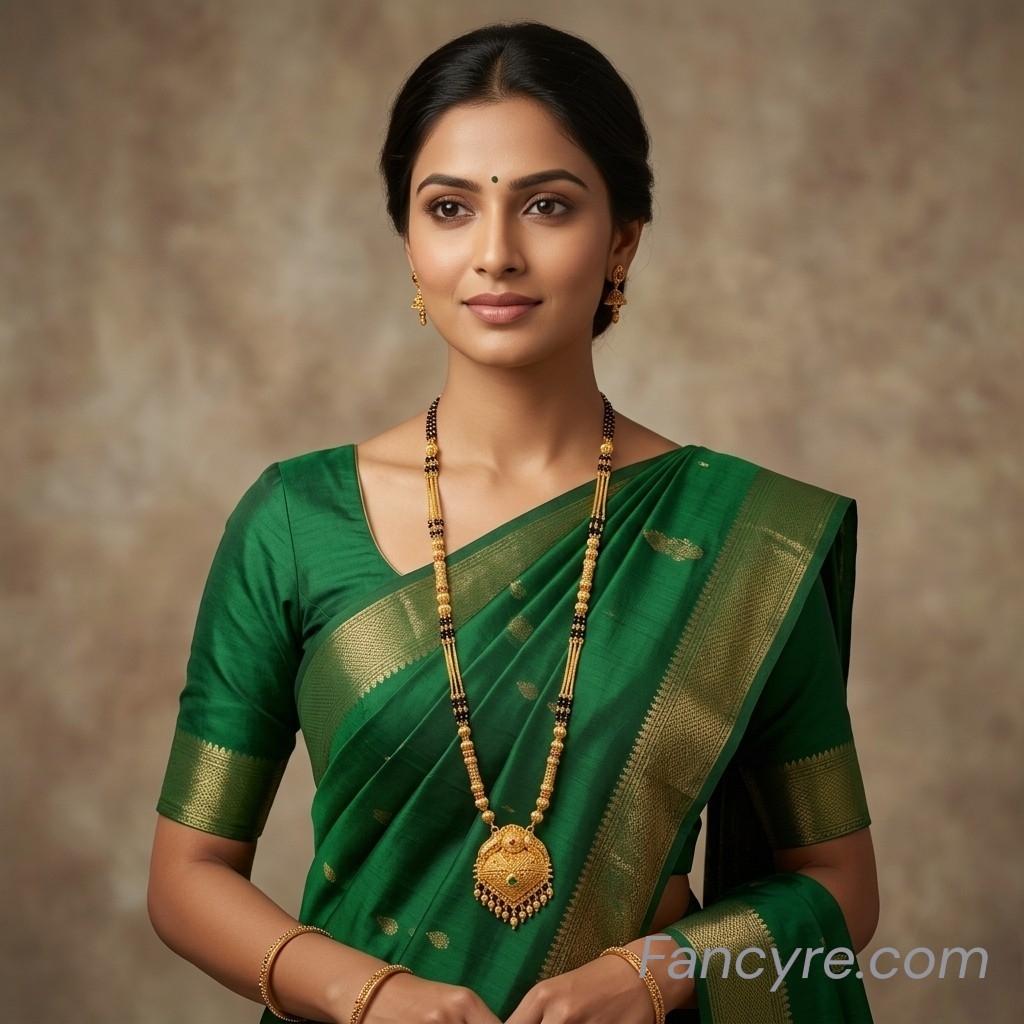 The Janki Antique Goldforming Mangalsutra