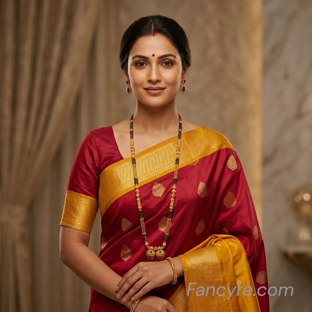 The Anvita Antique Goldforming Mangalsutra