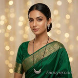 The Vera Whitegold A.D Pendant Earring (M.S)