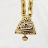 The Kesar Rajwadi Long Necklace
