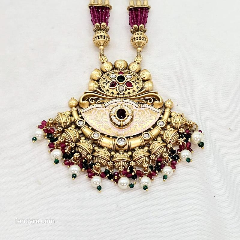 The Vidyavati Rajwadi Long Necklace