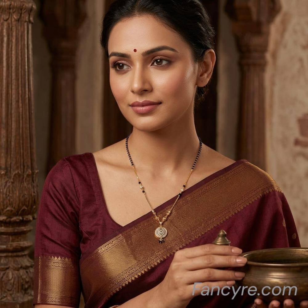 The Pihu Goldforming Mini Mangalsutra