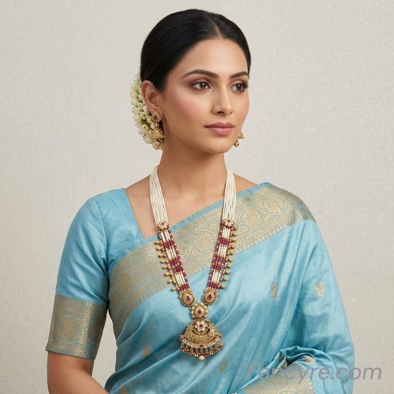 The Kumari Rajwadi Long Necklace