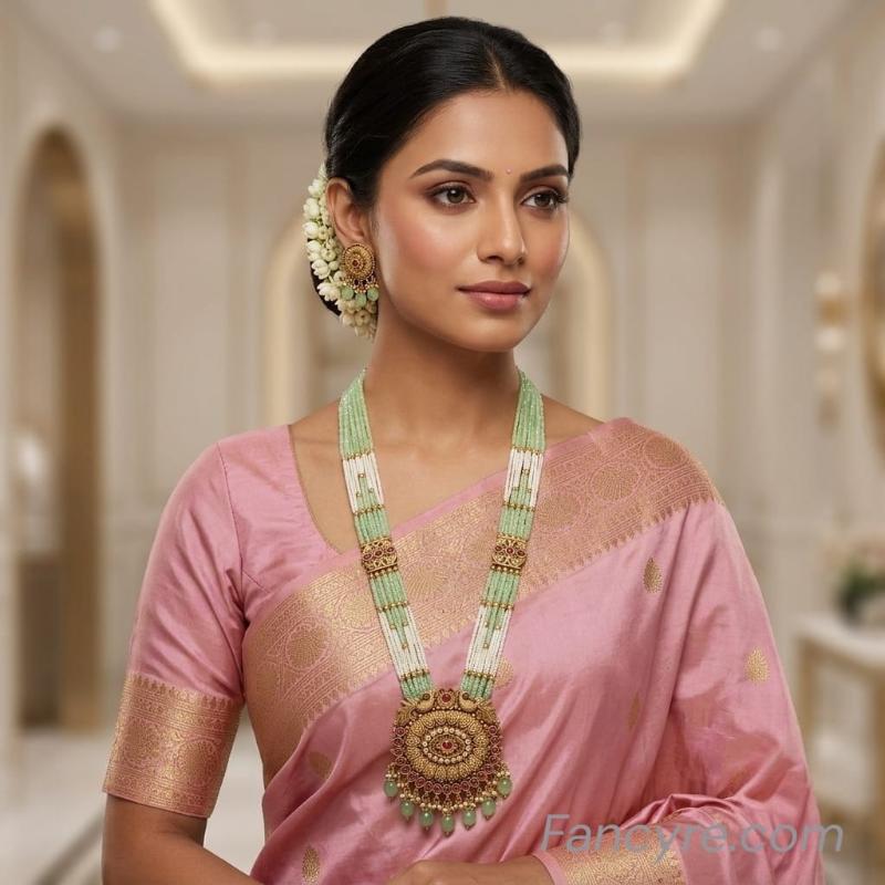 The Kunwrani Rajwadi Long Necklace