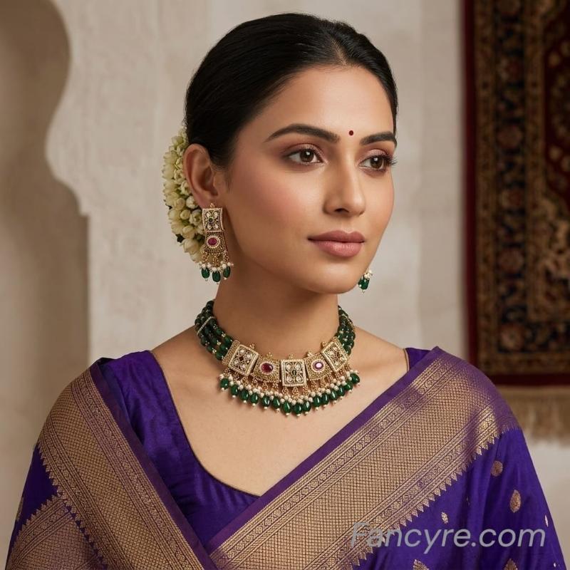 The Kasturi Rajwadi Necklace
